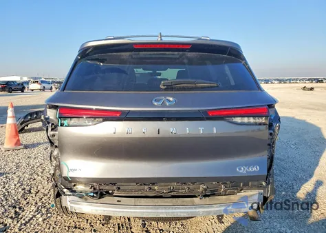 2024 Infiniti Qx60 Luxe z USA, uszkodzony, nr VIN 5N1DL1FS1RC348551